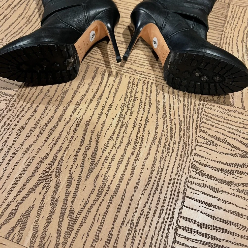 Jimmy Choo Leather Boots Size 9 - Picture 3 of 7